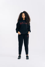 Load image into Gallery viewer, <transcy>Chicago Deep Black Oversized Tee</transcy>
