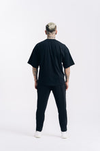 Load image into Gallery viewer, <transcy>Chicago Deep Black Oversized Tee</transcy>